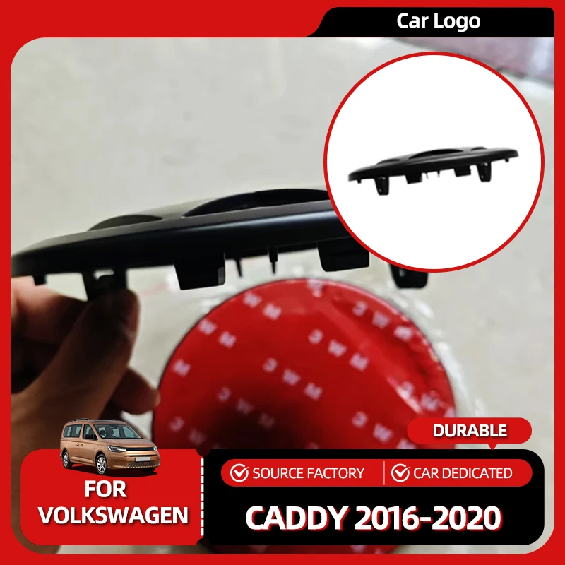 

2026 Новые эмблемы, 2 шт., сменный значок для Caddy 2016-2020 150 мм, значок передней решетки, 130 мм, эмблема задней крышки багажника, Стайлинг автомобиля, авто