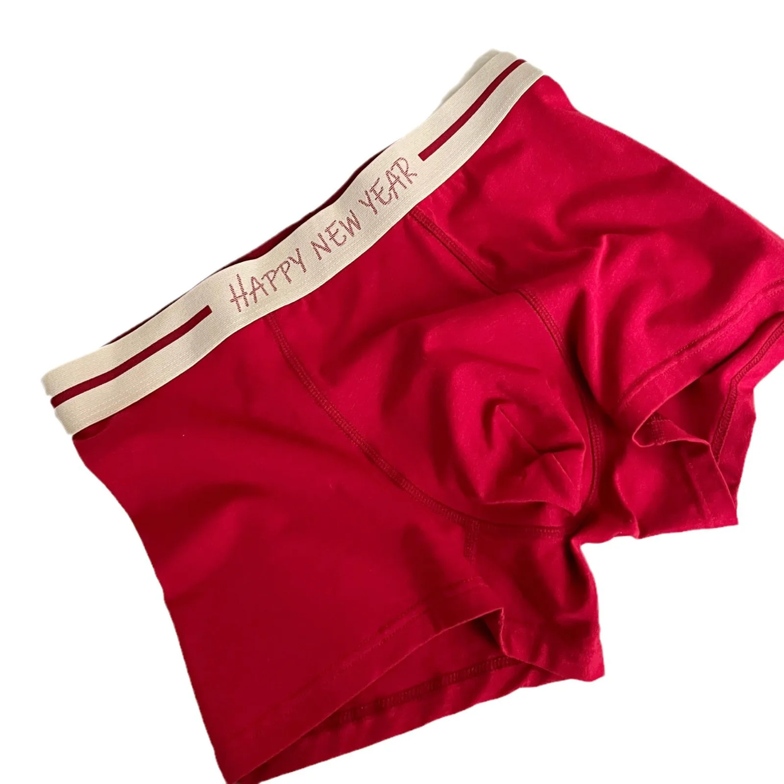 

4pcs per order New Year Rich Dragon Lettering Graphics Briefs BF Gifts Panties