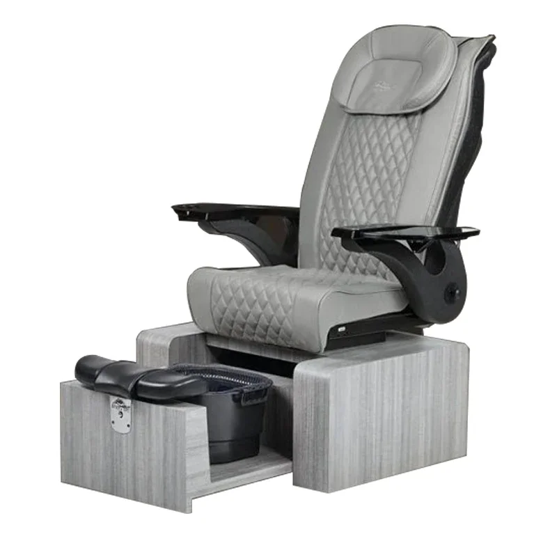 Pedicurestoel, schoonheidssalon Professionele ruimtebesparende manicure Luxe moderne pedicurestoelen Geen sanitair met kom