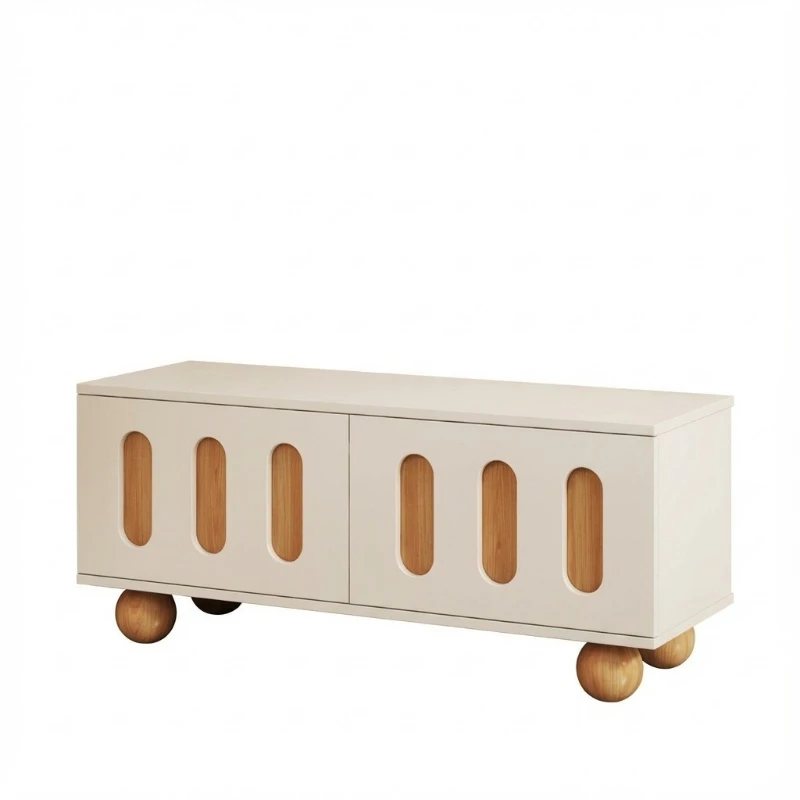 Cream wind shoe change stool door household entry shoe cabinet seat stool integrated small apartment porch shoe stool