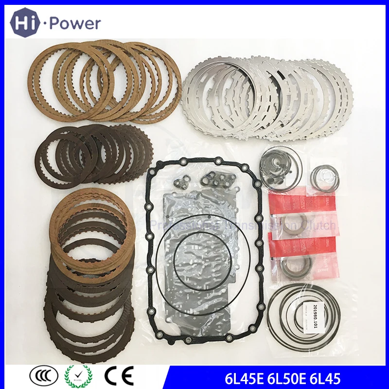 

6L45R Transmission Master Rebuild Kit Friction Steel Plate For BMW X3 Gearbox Clutch Disc Overhaul Kit