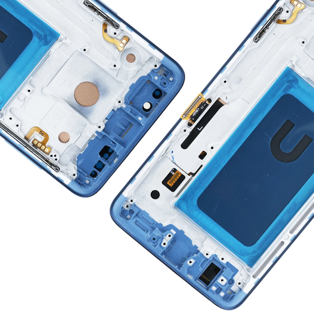 S9+ Super AMOLED Display Screen For Samsung Galaxy S9 Plus G965F G9650 LCD Display Digital Touch Screen With Frame Assembly Part
