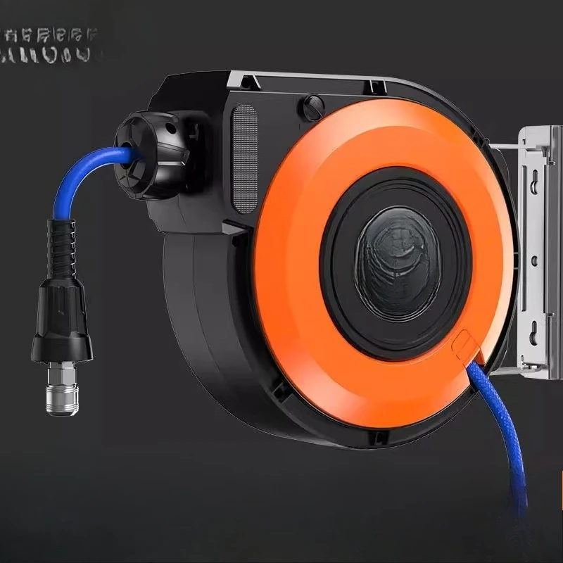 

Air drum automatic telescopic pipe reel electric drum water drum clip bobbin air pump trachea auto repair beauty watering flower