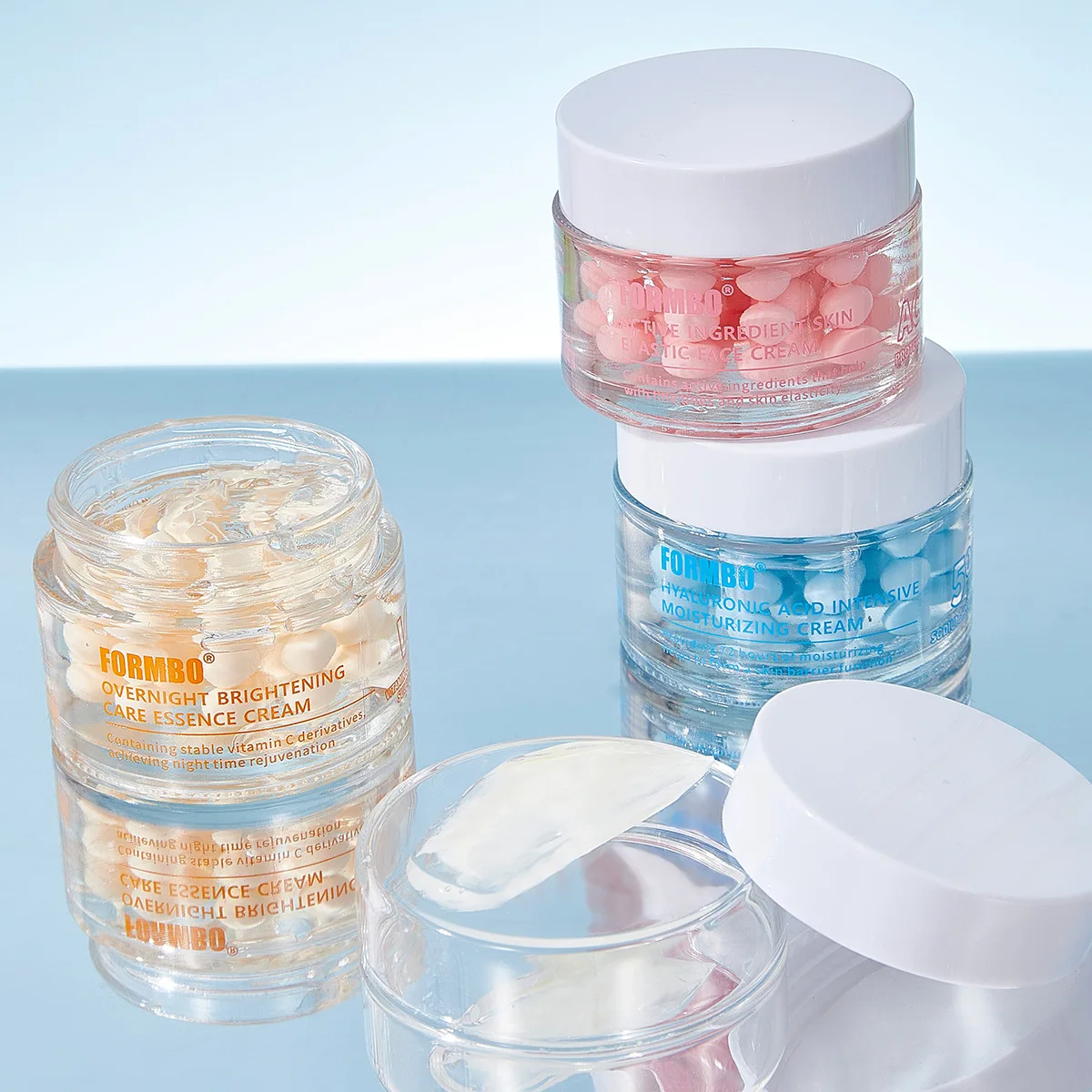 3 in 1 Hyaluronic Acid VC Active Ingredient Cream Nourishing Dry Skin Moisturizing Rejuvenation Hydrating