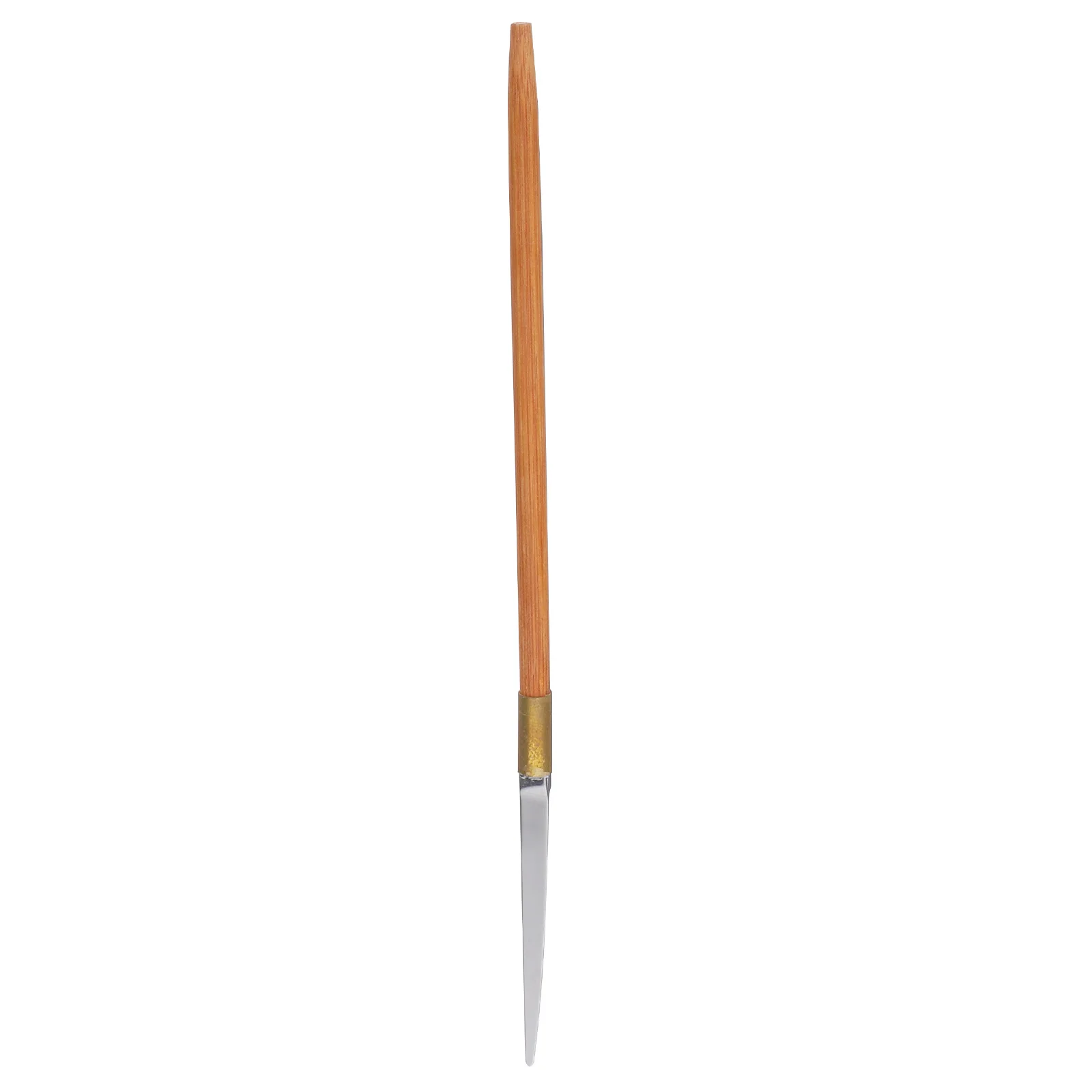 

Bamboo H Cleaning Tool Stainless Steel Earwax Remover Lightweight Portable Hygienic Professional Ear Picking Tool For Family