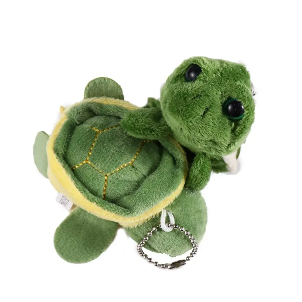 Design Car Key Ring Ornaments Sea Turtle Bag Pendant Plush Key Chain Tortoise Pendant Women Key Holder Korean Style Key Buckle