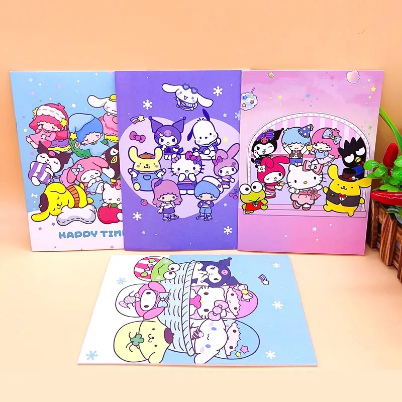 

20pcs/lot Sanrio Little Twin Stars Memo Pad Notepad Cute Kitty Notebook Stationery Label Planner Sticker Post School Supplies