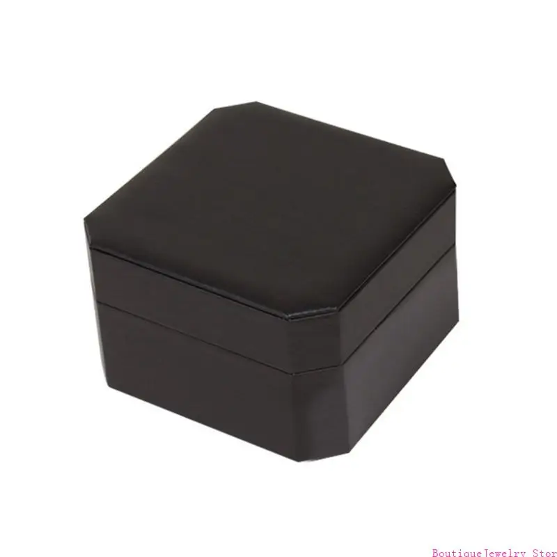 E1PE Watch Storage Box Watch Container Watch Display Box PU Material for Travel #3