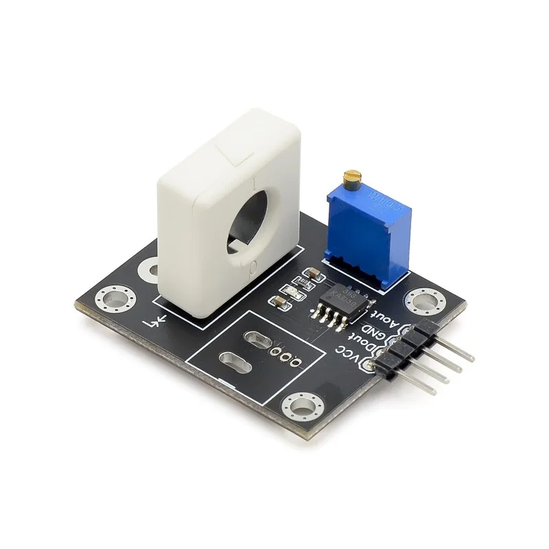 1pcs WCS1500/1600/1700/1800 Hall Current Sensor Module With Adjustable 35A/70A/100A/200A Short-circuit Overcurrent Protection