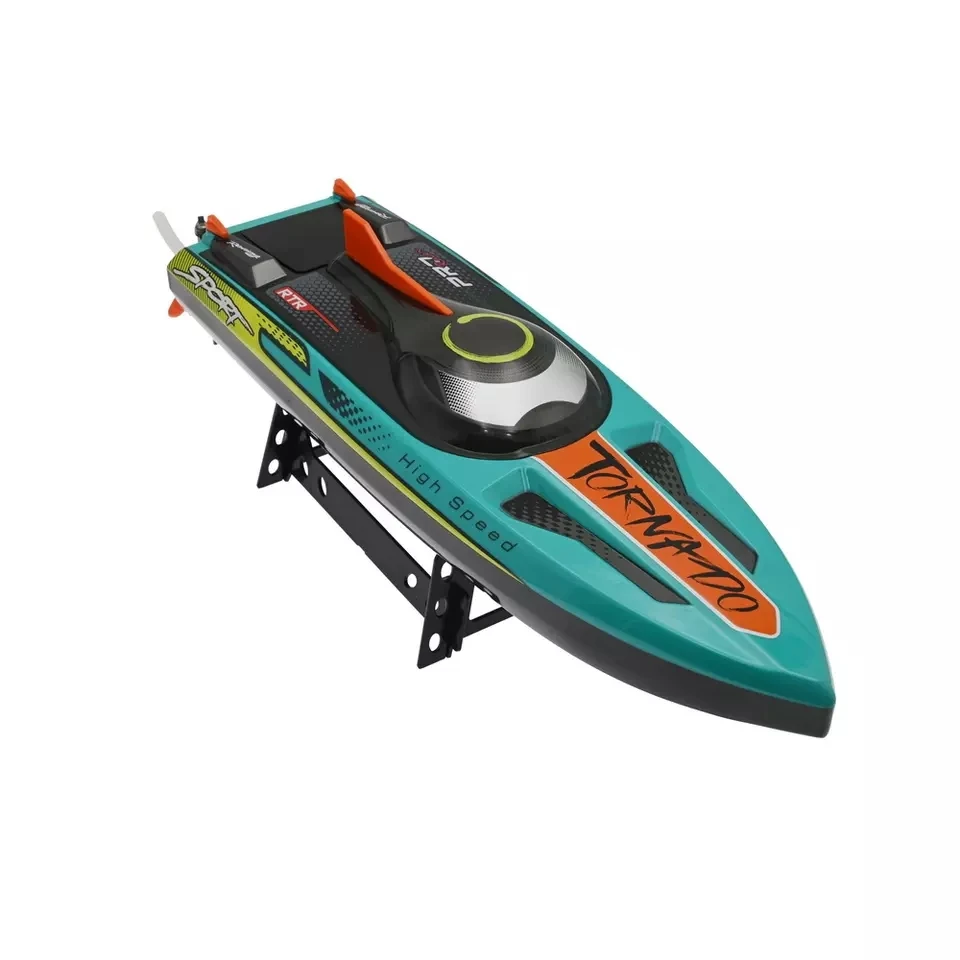 2022 New 65km/H High Speed Speedboat Brushless Motor Simulation  RC Boat Toy Cooling System For Lake, Pool, Swimming Pool