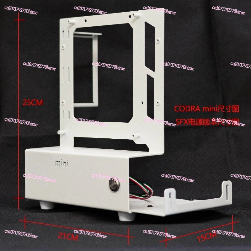 

ITX Open Mini Chassis, Portable Host, Simple and High-value Sea View Room