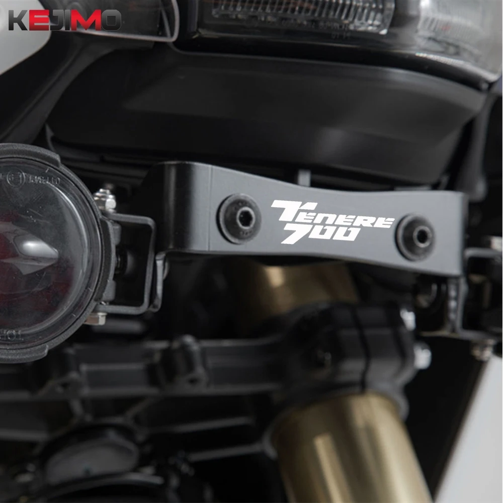 オートバイ テネレ Tenere 700/ラリー 2024 2023 フォグランプ 補助ブラケット ドライビングランプ Tenere700 ラリー 2019 2020 2021 ヤマハ用