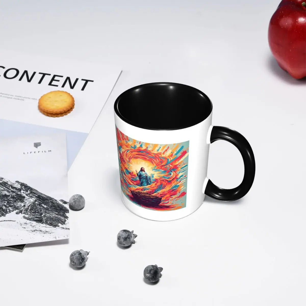 Resurrected Jesus Jesus Biblical References Mug Funny Ceramic Coffee Cups Tea Mugs Milk Cup Drinkware Gifts for Friends
