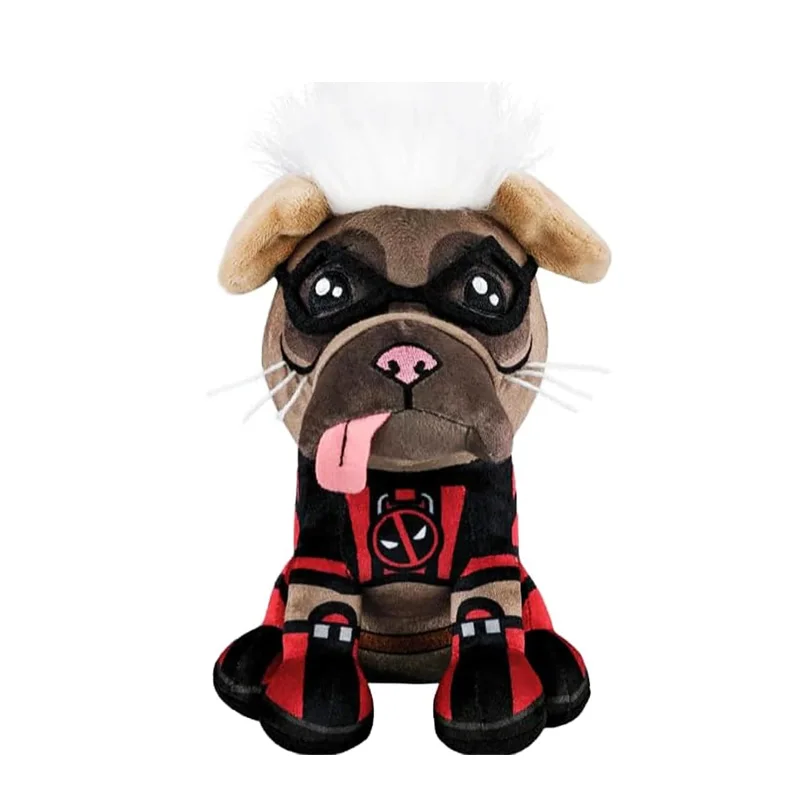 Cute Dogpool Plush Deadpool Plushie Toys Movie merchandise Logan Pillow Bolster Room Decoration Halloween Christmas Kids Gifts