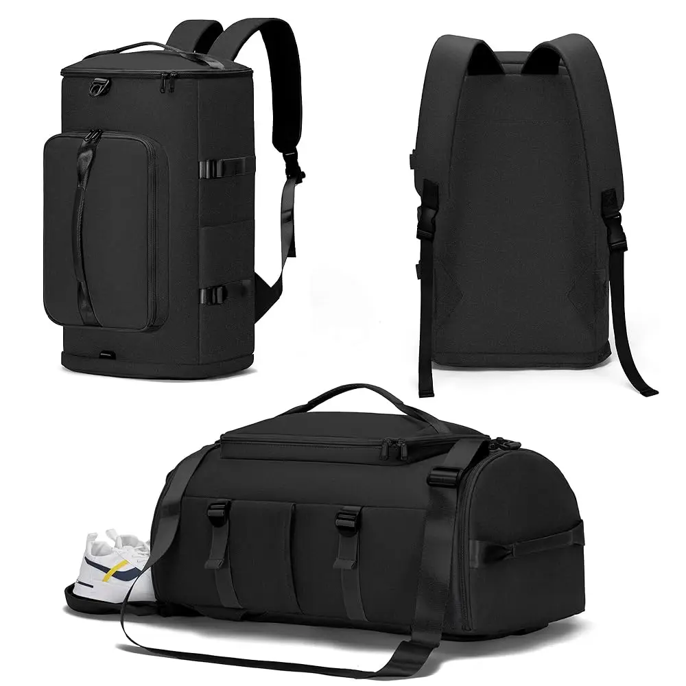 Bag for Men Women with Shoes Compartment - Duffle Bag, Travel Backpack, Sports Backpack, Weekender Overnight Bag with Wet Poc