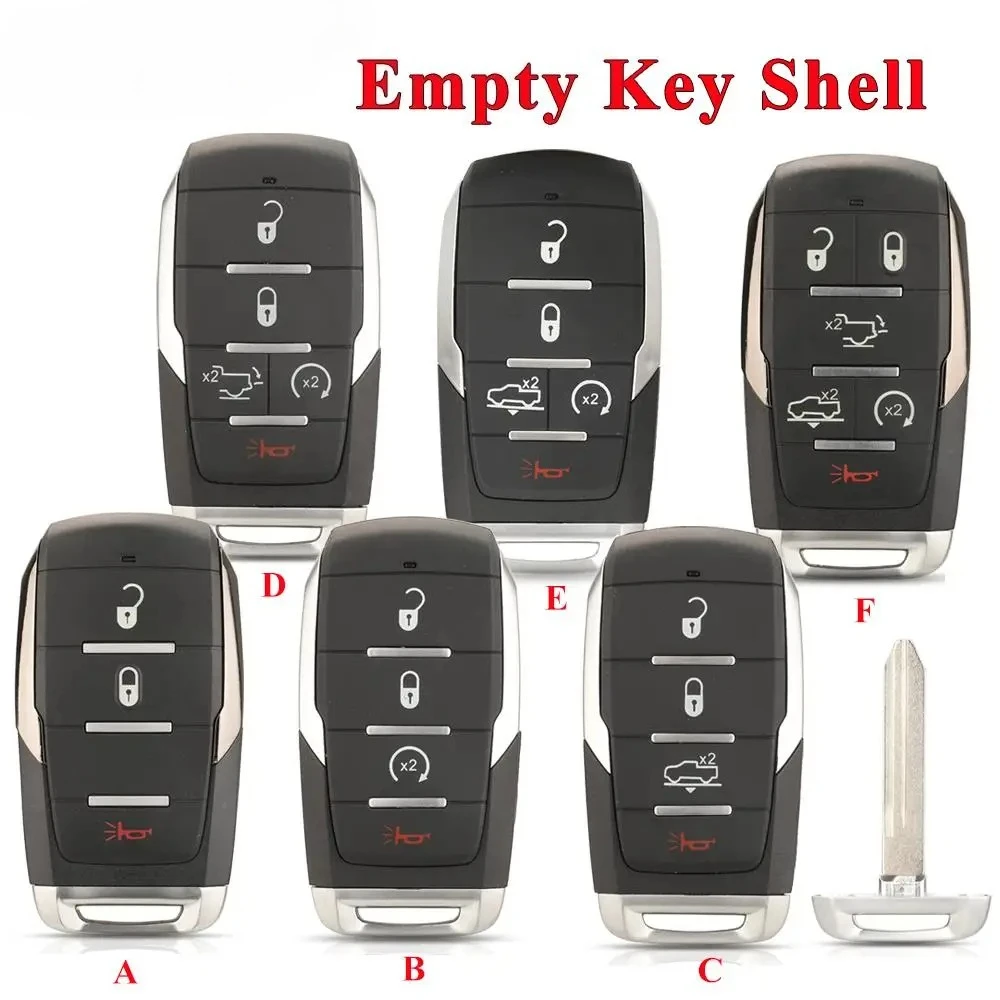 

Чехол для смарт-автомобильного ключа с дистанционным управлением для Dodge RAM 1500 Limited LongHorn 2019 2020 2021, брелок OHT-4882056 3 4 5 6 кнопок