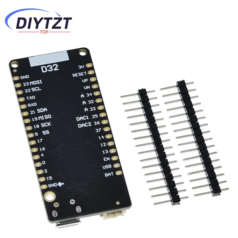 For LOLIN D32 V1.0.0 - Wifi+Bluetooth Board Based ESP-32 Esp32 ESP-WROOM-32 4MB FLASH For Arduino MicroPython Compatible