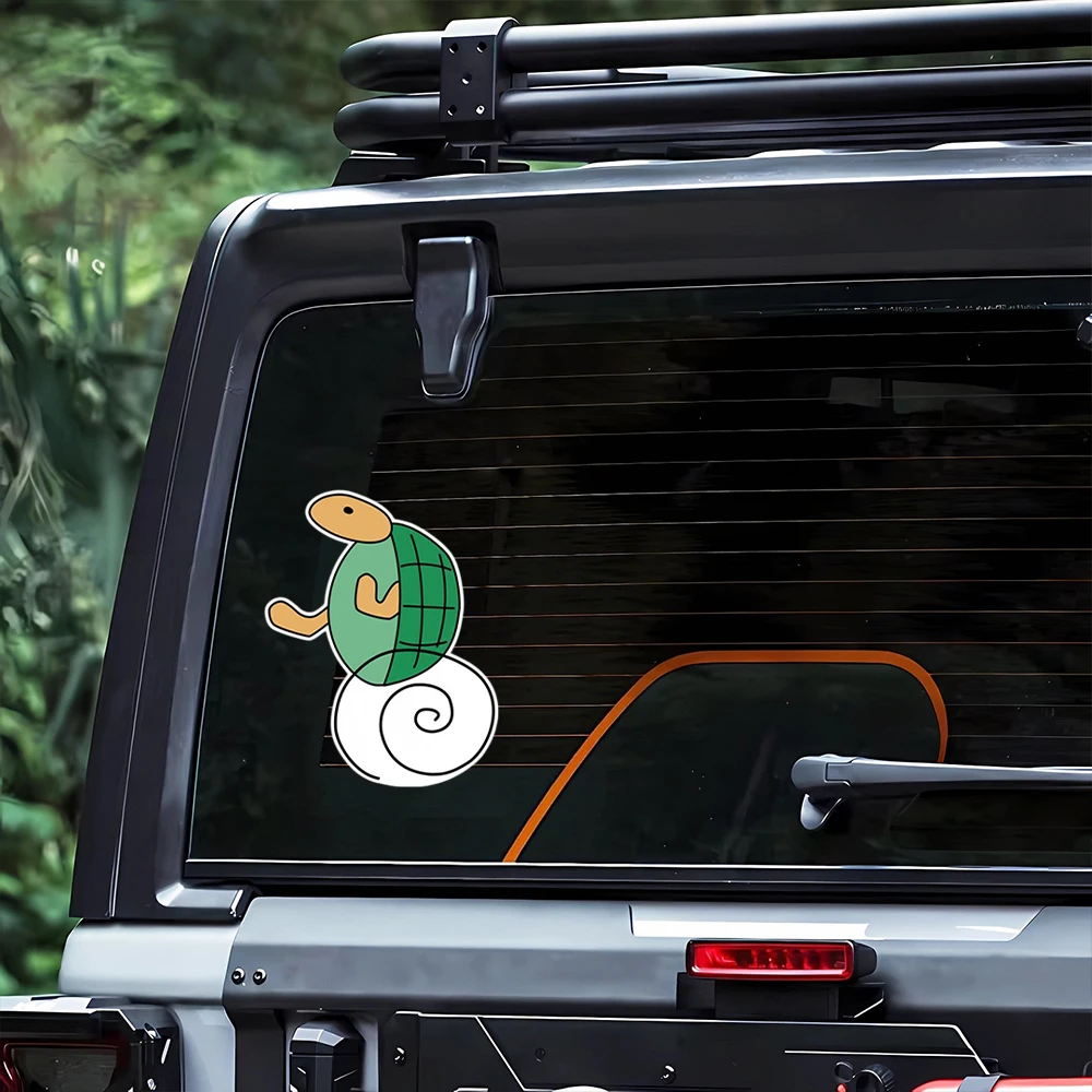 Turtle Team Girls Und Panzer Styling Decor Sticker for Car Camper Van Bus Caravan Motorhome SUV Pickup Cargo Caravan Vinyl Decal