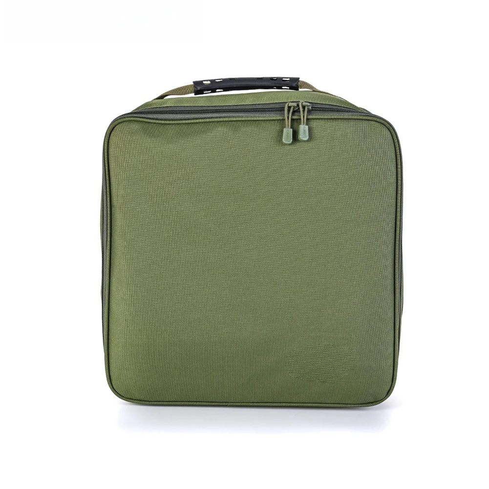 

Fishing Reel Carrying Case Fishing Accessories 600D Oxford Fabric Fishing Reel Bag Portable Fishing Gear Removable Partitions