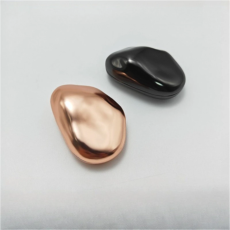 Estuche Magnético Deslizante de Aleación de Zinc para Perfume Sólido, Contenedor Minimalista de Metal para Bálsamo, Estuche Cosmético Portátil Recargable