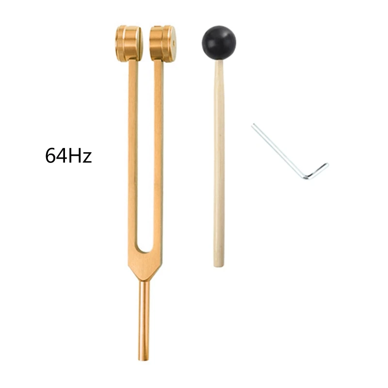 Lightweight Tuning Fork 64 Hz Tuning Fork Weights Aluminum Clinical Grade Nerve Drop Shipping