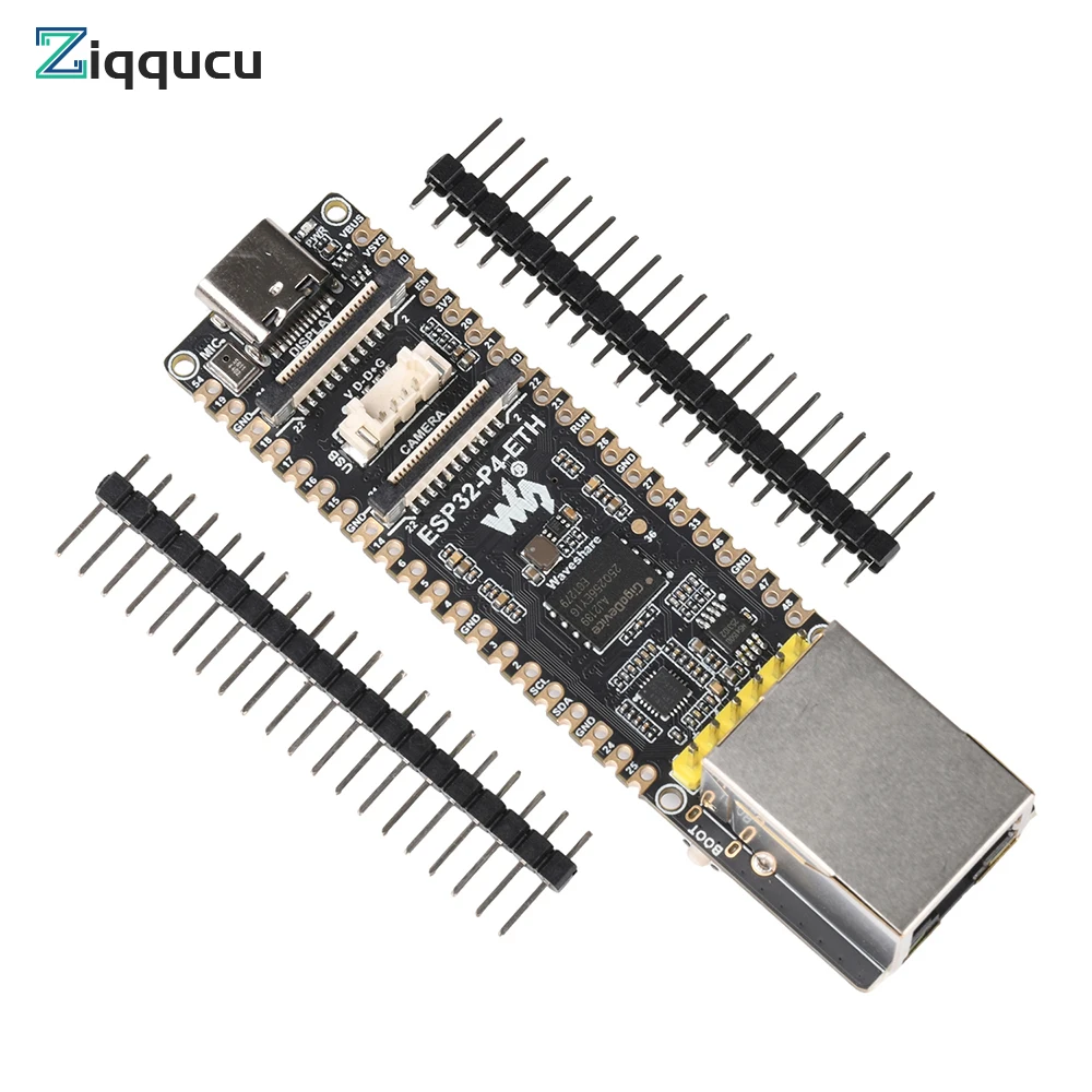 

Мультимедийная плата разработки ESP32-P4-ETH с двухъядерным процессором RISC-V, 32 МБ PSRAM и флеш-памятью для AIoT и вычислений на периферии