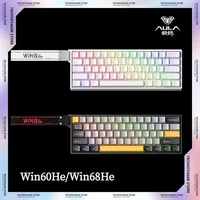 AULA Win60 68He Magnetic Switch Mechanical Keyboards Rgb Hot-Swap 8k Wired Customize Gaming Keyboard Chrisms Office Esports Gift