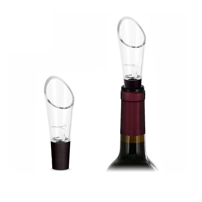 Mini Acrylic Red Wine Aerator Three-leaf Type Wine Pourer Decanter Cap for Bottles Stopper Bar Kitchen Tool Accessories 1pcs