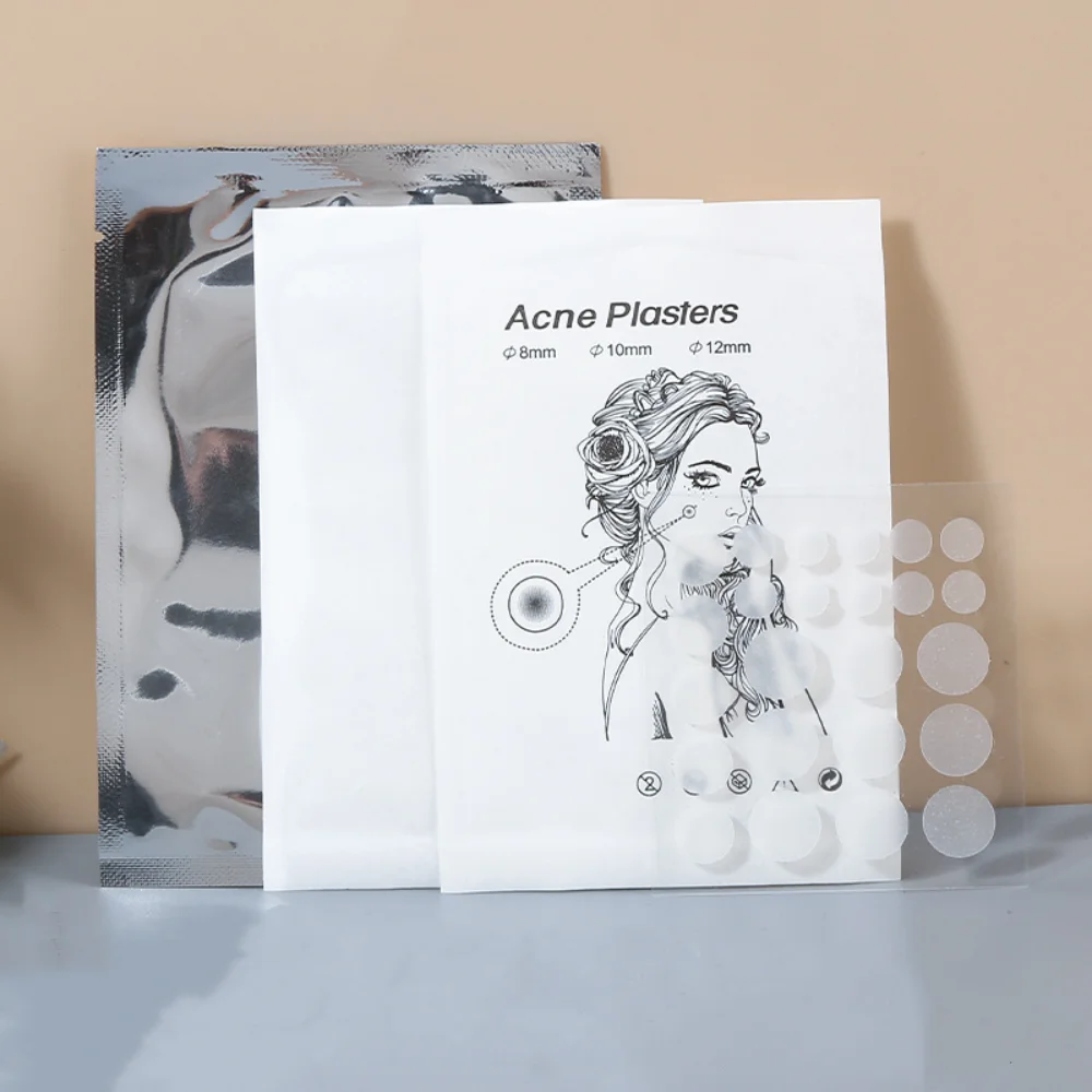 Artificial Skin zits Removal Patch Transparent Beauty Stickers Pimple Patch Concealer Absorbing Liquid zits Cleansing Patch