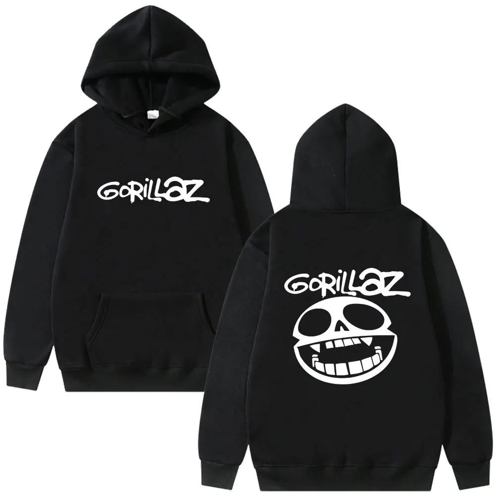 

Best Famous Rock Band Gorillaz Graphic Hoodie Unisex Vintage Casual Pullover Hoodies Men Hip Hop Fashion Oversized Streetwear