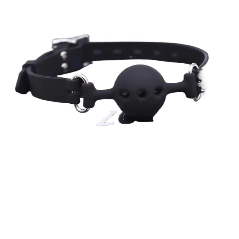 Cosplay Slave Exotic Accessories Soft Silicone Gag Ball BDSM Oral Bondage Gear Fetish Open Mouth Sex Toys For Couples