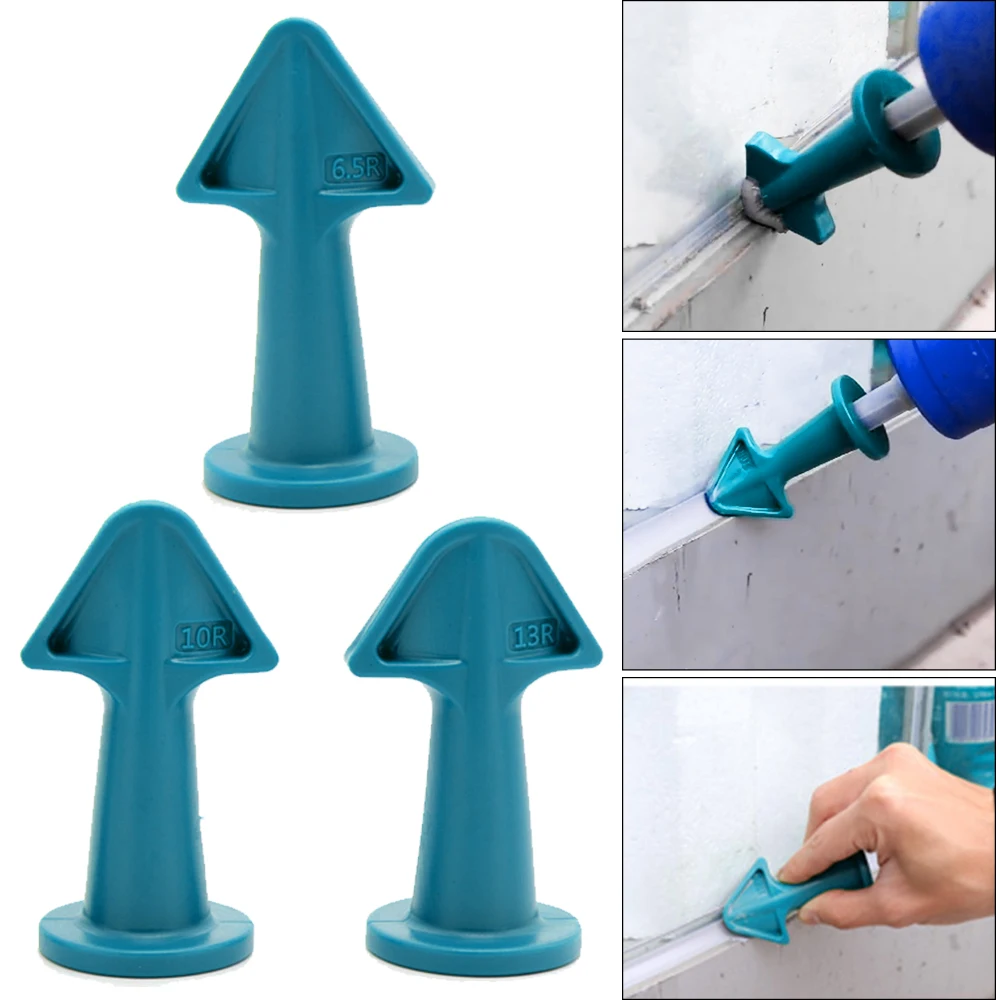 3Pcs Caulk Nozzle Applicator Silicone Caulking ToolS Sealant Nozzle Caulking Epoxy Piston Nozzle Accessory For Tile Brick Joints