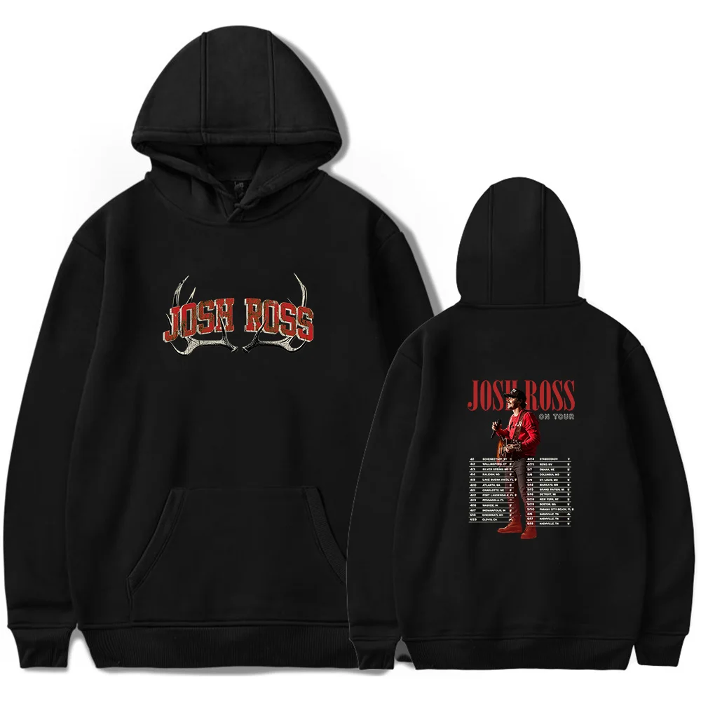 

Josh Ross Hoodie 2026 Tour Merch Long Sleeve Unisex Pullover Clothing Sweatshirt for Men and Women