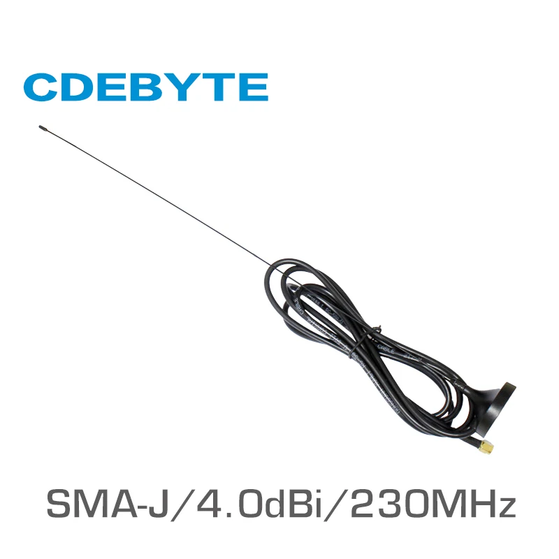 

230MHz Sucker Antenna SMA-J Interface 50 Ohm Impedance Less Than 1.5 SWR 4.0dBi Gain High-quality Sucker Antenna TX230-XP-200