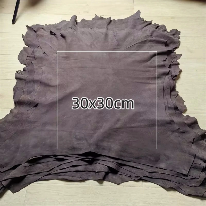 0.5/0.8mm Ultra Thin Brown Cashmere. The First Layer Of Sheepskin. Real Leather Fabric. Handmade DIY For Inside. Whole Sheepskin