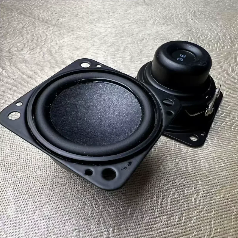 SOTAMIA 2pcs 1.75 Inch 44mm Full Range Speaker 4 Ohm 6W Strong Magnetic Rubber Edge Speaker DIY Bluetooth Speaker for DOSS 2199