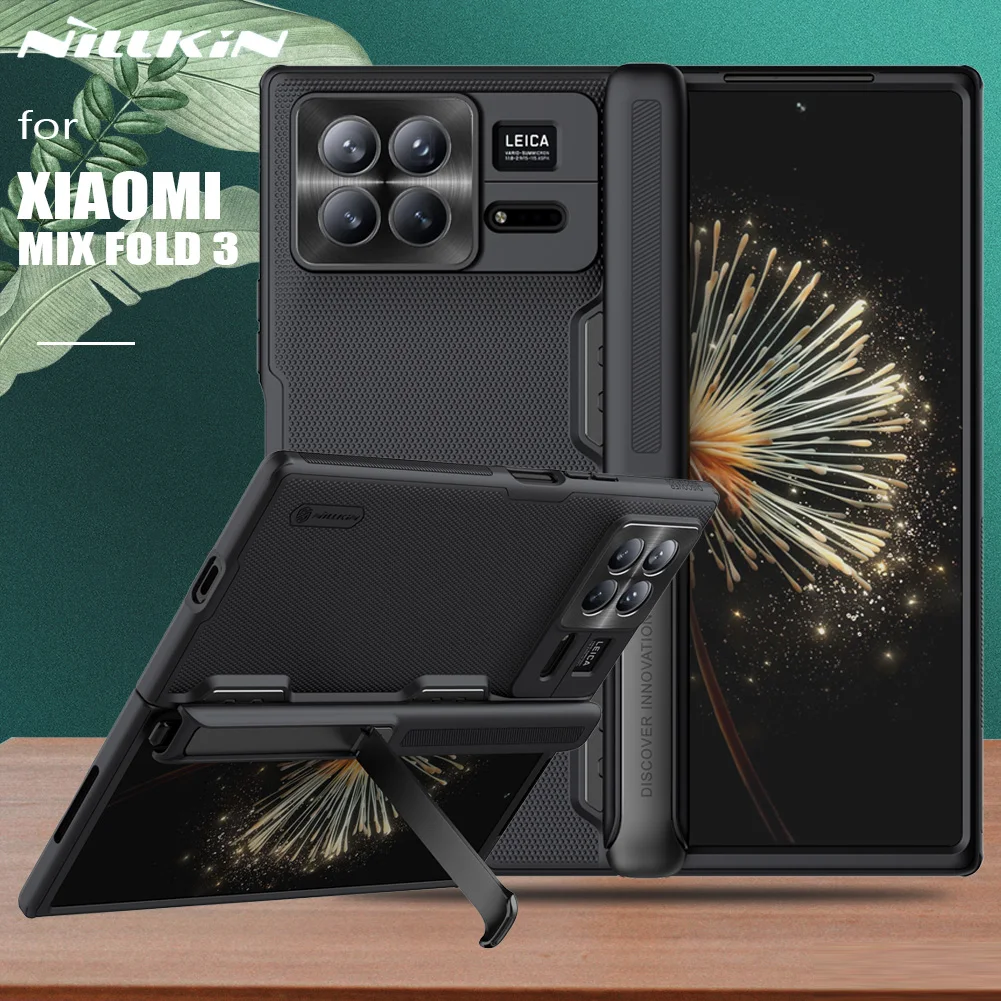 

Чехол Nillkin для Xiaomi Mix Fold 3, супер матовый складной чехол с подставкой, ультратонкий матовый чехол для Xiaomi Mix Fold 3, чехол