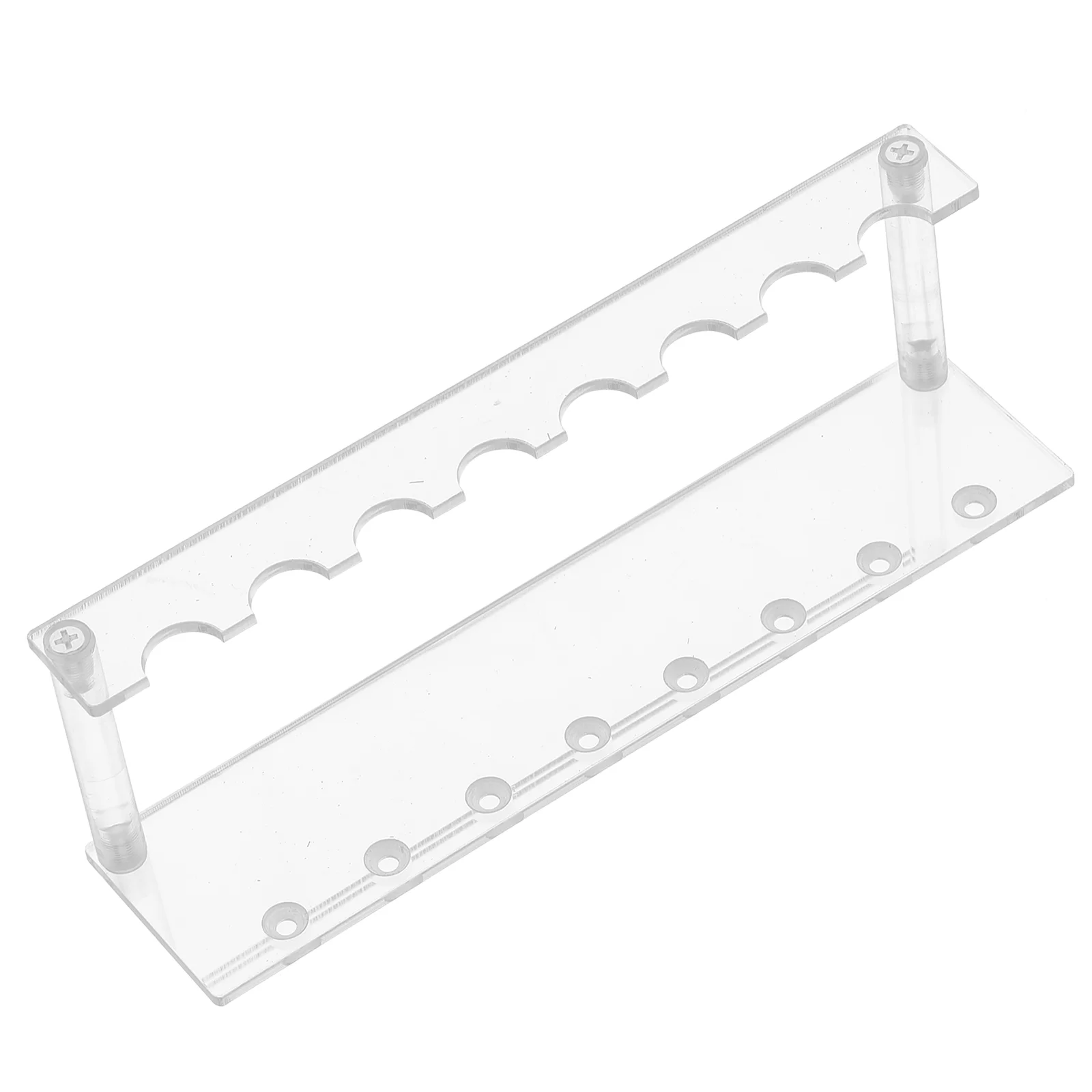 Makeup Stationery Display Stand Ball Pen Rack Acrylic Storage Manicure 2100X750X500CM Holder White Office