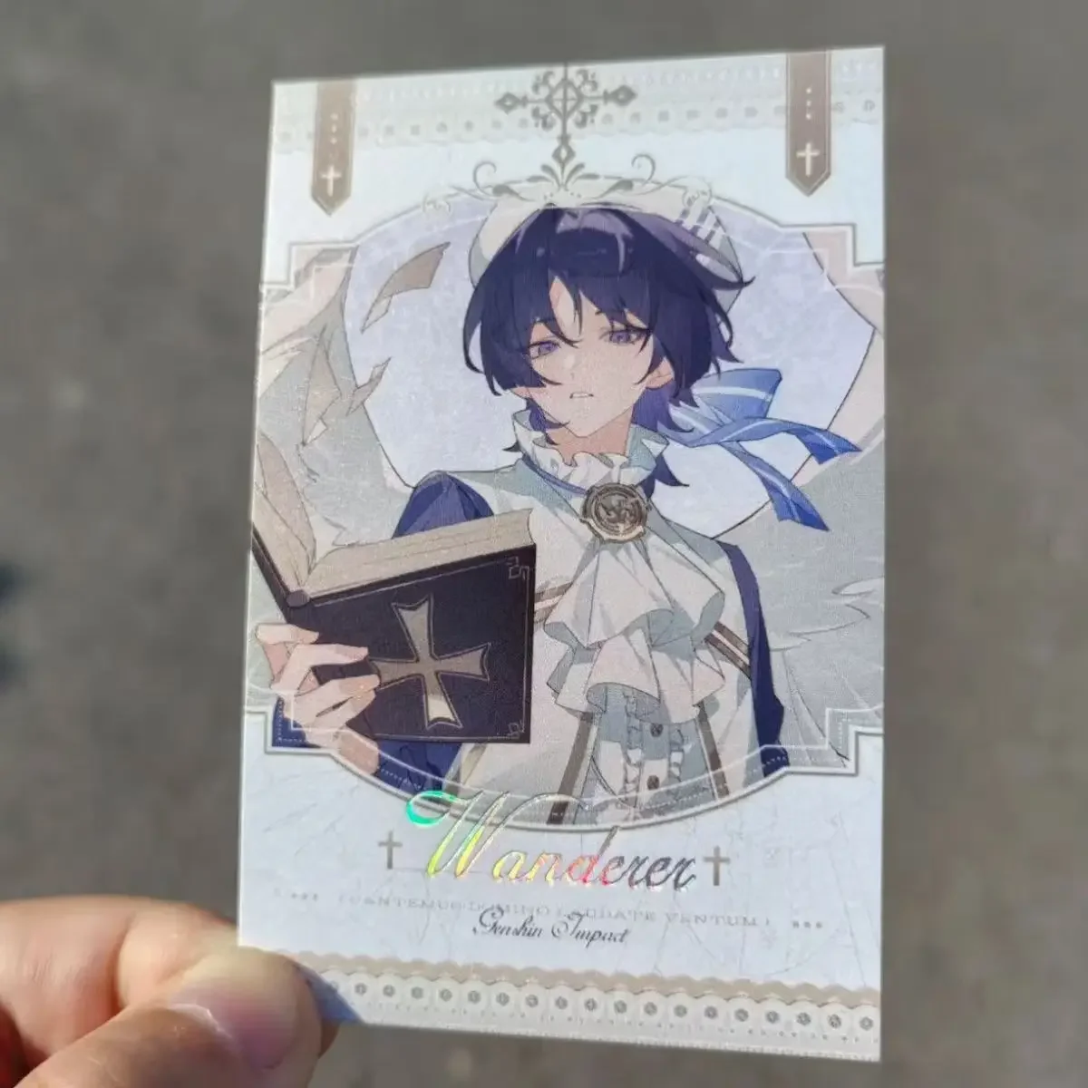 4Pc/Lot Game Decor Lomo Card Wanderer Balladeer Xiao Barbatos Kaedehara Kazuha Photocard HD Album Photo Card Collection Postcard
