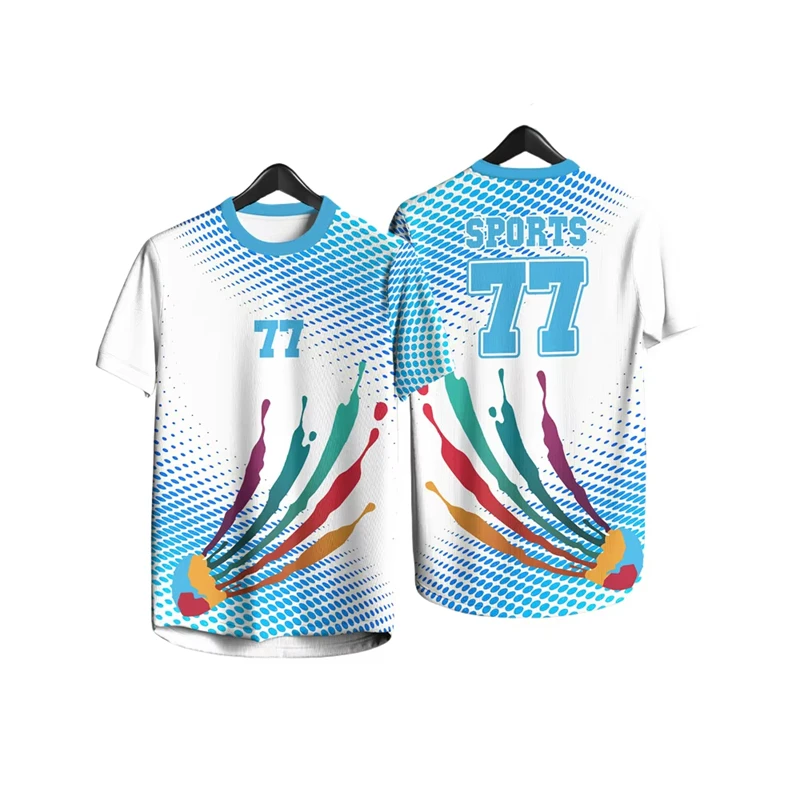 

2025 Новые футболки для бадминтона для мужчин, летняя мода, индивидуальное имя, номер, спортивные футболки с 3D принтом, свободная быстросохнущая командная форма