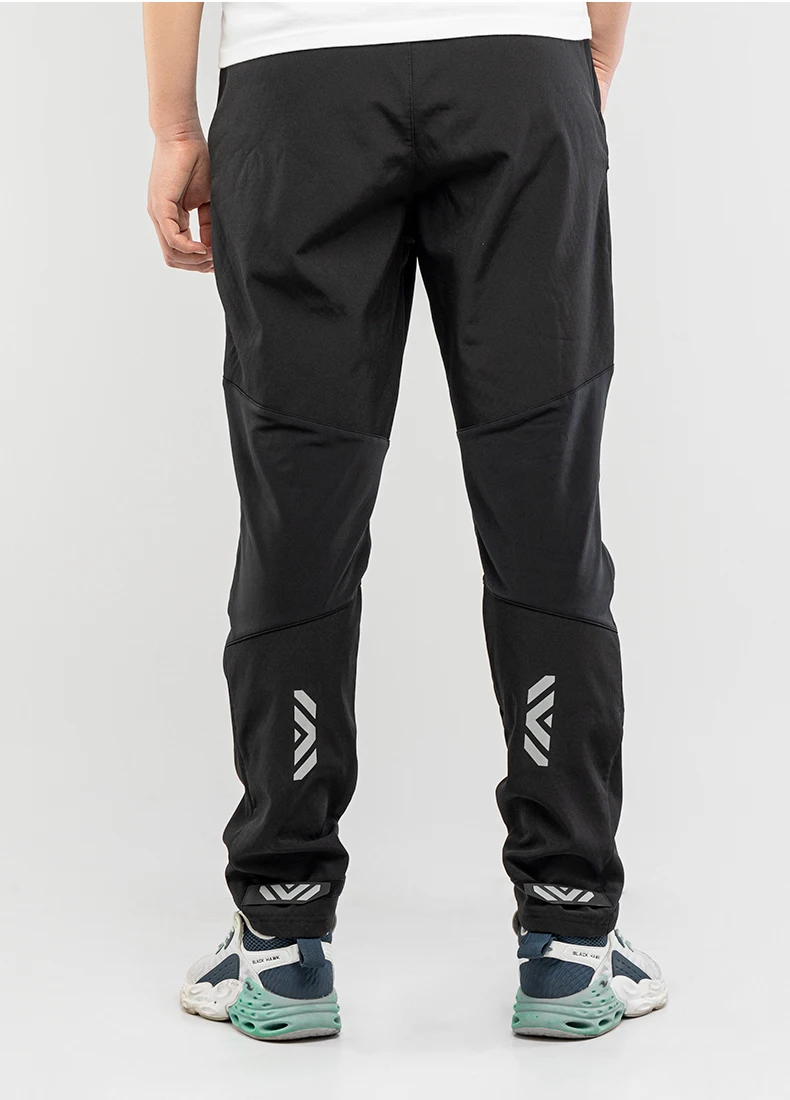 ROCKBROS Fahrrad Hosen Winter Fahrrad Lange Hosen Thermische Fleece Reflektierende Radfahren Hosen Warme Winddicht Männer Sport Hose EUR Größe – Detail 15