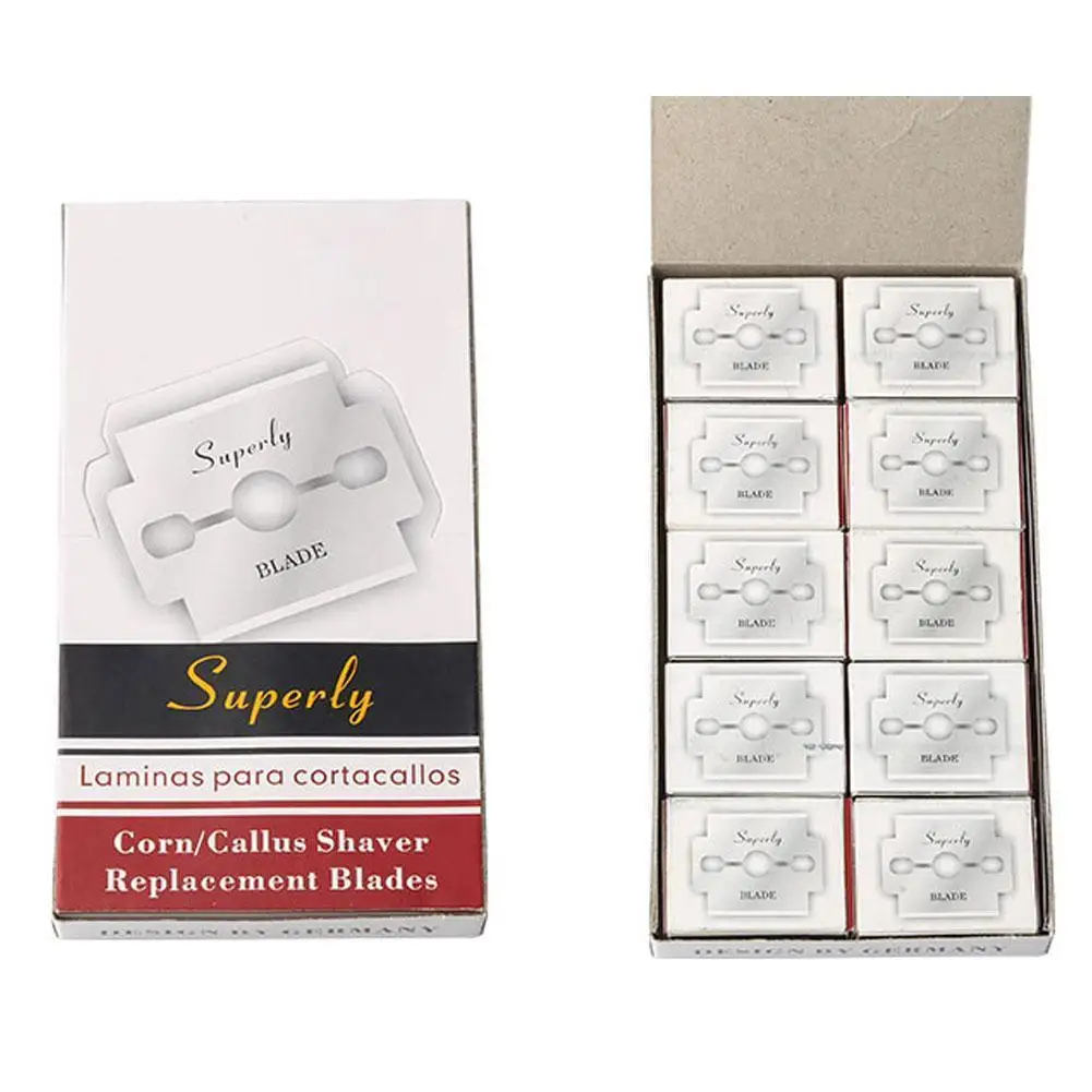 

100PC Steel Replacement Blades For Foot File Machine Care Pedicure Hand Foot Foot Skin Hard Remover Tool