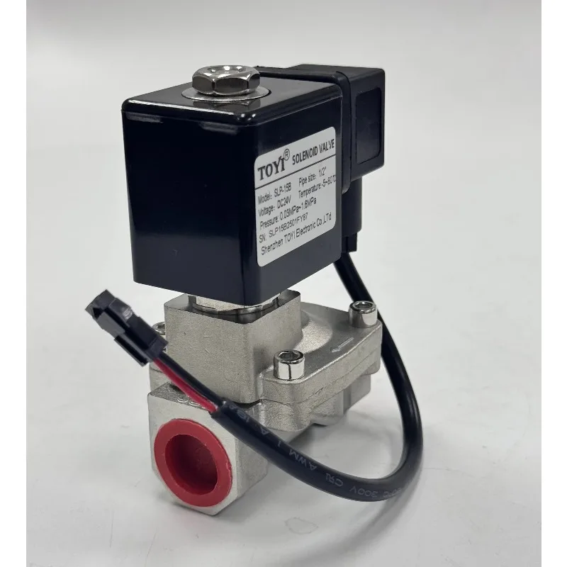 Electric Stainless Steel Solenoid Valve Customizable 1/2\"-2\" Normally Open/Normally Closed with Pilot