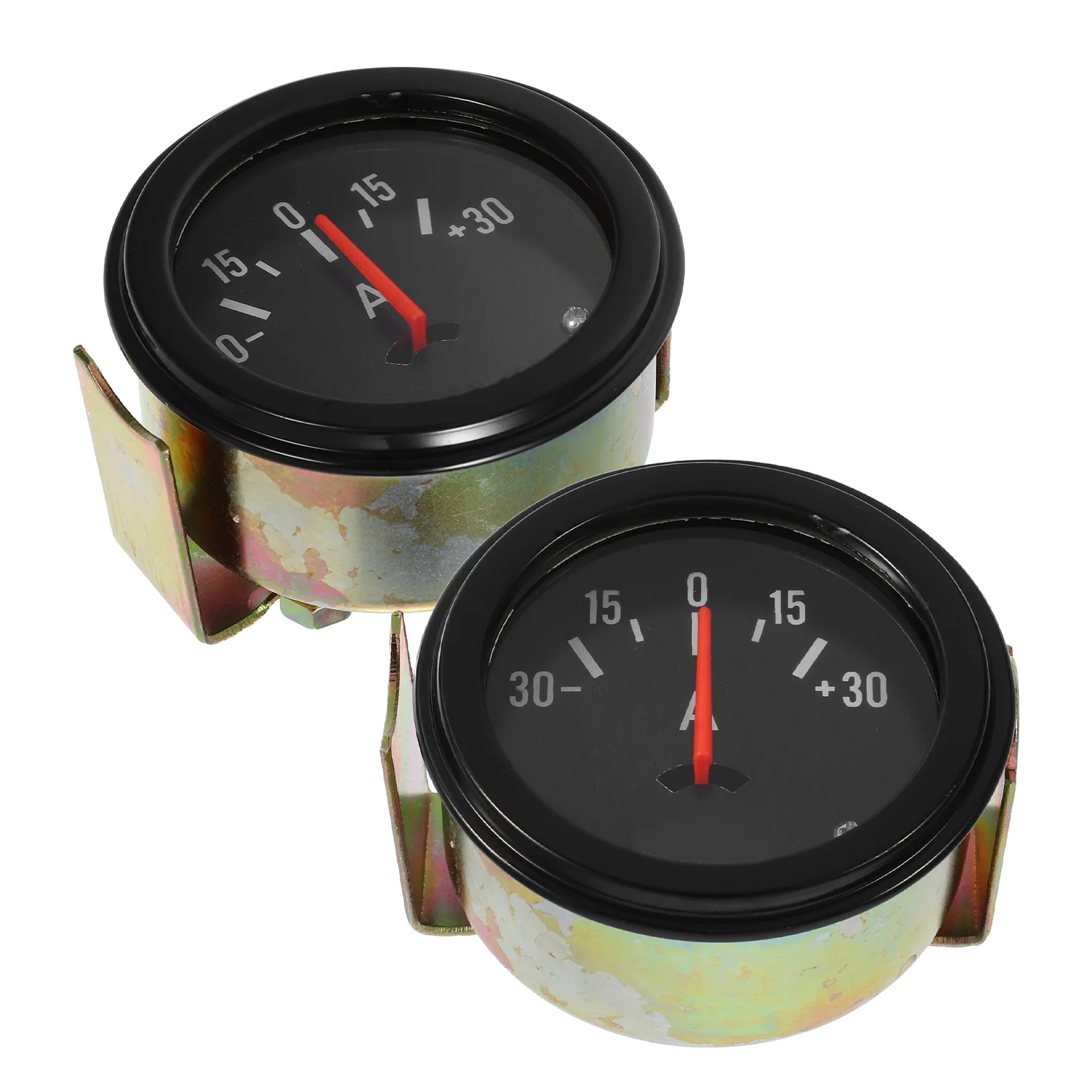 

2Pcs Volt Amp Meter Gauge 12V-24V for Car Boat Truck Atv Current Draw Monitoring Digital Voltage Current Monitor Automotive