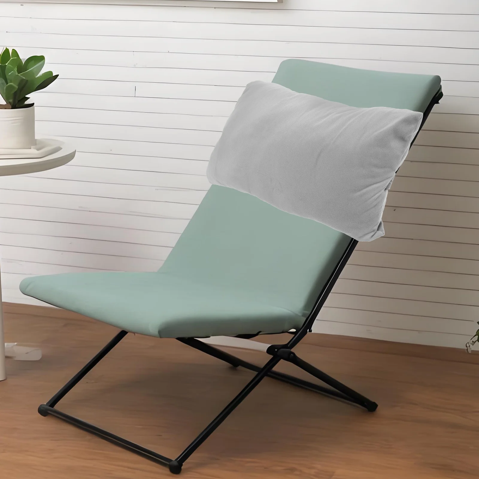 

Headrest for Chair Comfortable Removable Neck Support Pillow for Deck Beach Lounger Recliner Foldable Chairs Home Office Car