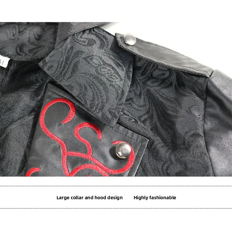 เสื้อแจ็คเก็ตสไตล์ยุคกลางแบบใหม่สำหรับผู้ชาย ลายปะติดปะต่อสไตล์เรโทร ดีไซน์ตัดต่อแบบกลางศตวรรษ คอลเลคชั่นฤดูร้อน เสื้อผ้าสไตล์ชาติพันธุ์