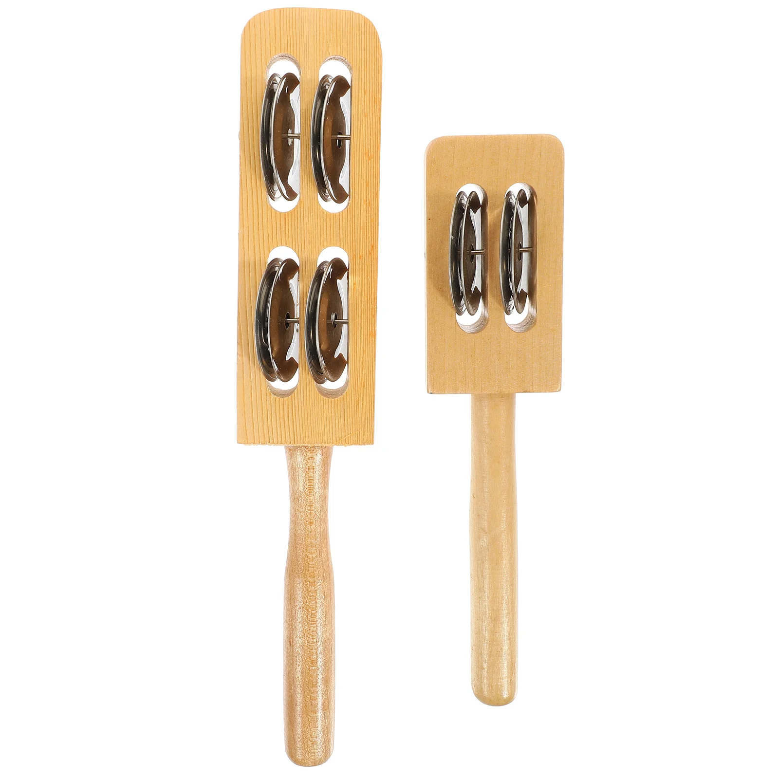 2 pçs criança brinquedo musical instrumentos pré-escolares pandeiro do bebê criança percussão crianças pandeiros