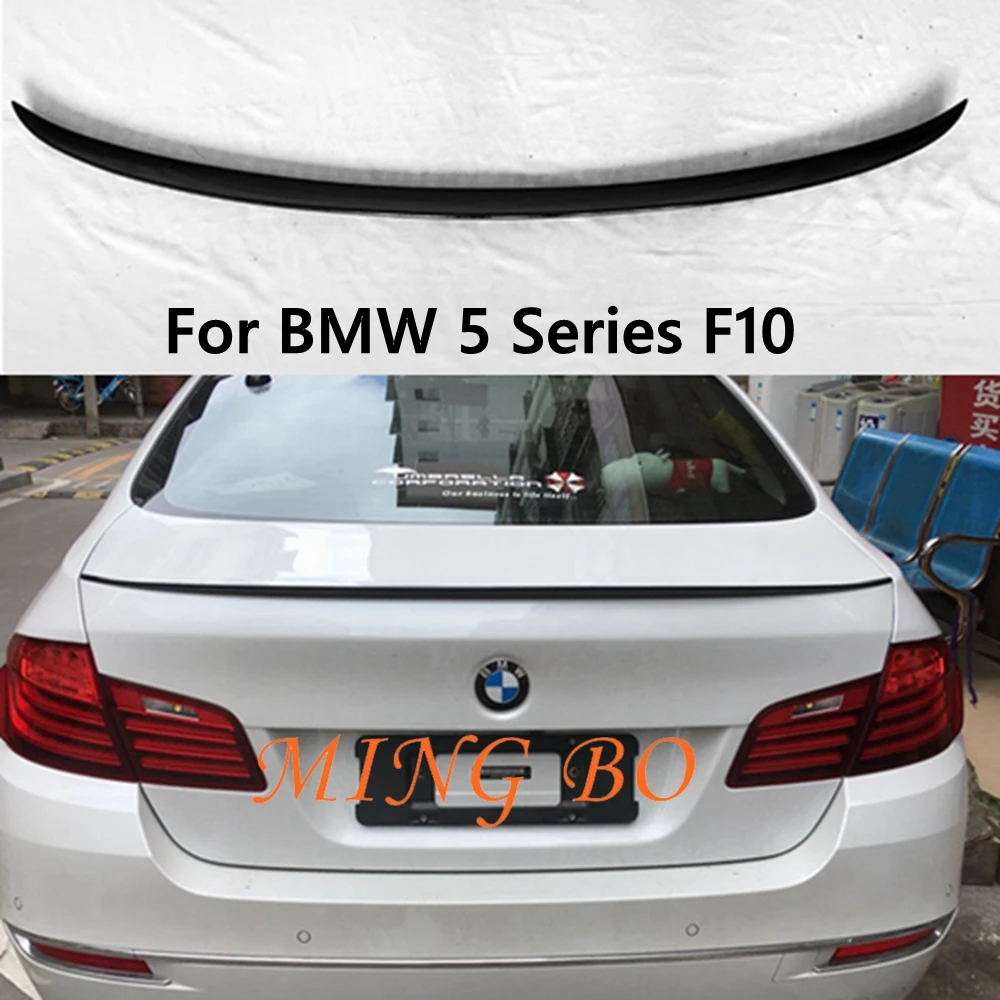 

For BMW 5 Series F10 F18 M5 Sedan ABS M5 MP M4 PSM Style Gloss Black Rear Spoiler Trunk wing 2011-2016