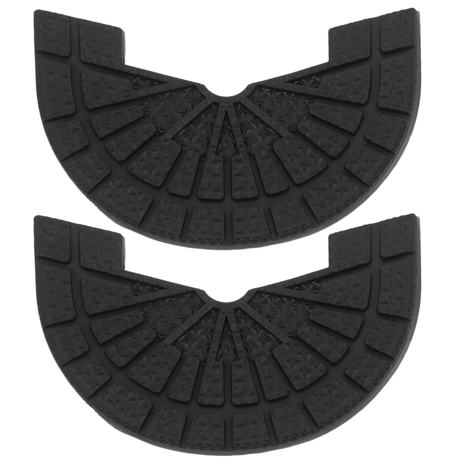 

1Pair Rubber Heel Pad Replacement Easy Install Shoe Sole Protectors for Sneakers Walking Shoes Non Slip Traction Grip