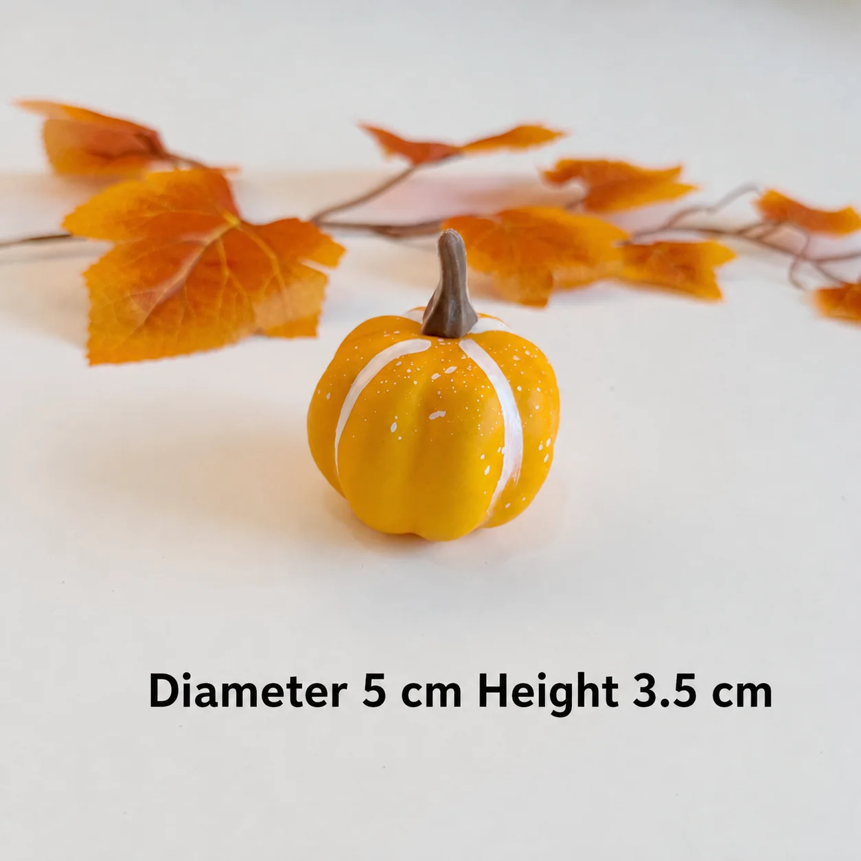 Artificial Foam Pumpkins Multi-Size Fake Pumpkins Mini Decorative Pumpkins Reusable For Floral Decoration Children Party Scene - view 4